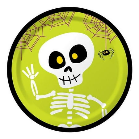 Halloween Monsters Lunch 7" Plates