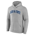 thumbnail image 2 of Men's Gray Jackson State Tigers Basic Arch Pullover Hoodie, 2 of 3