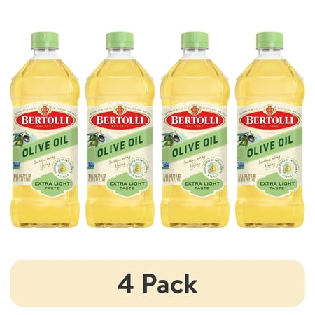 (4 pack) Bertolli Olive Oil, Extra Light, 50.7 fl oz
