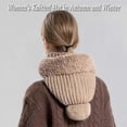 thumbnail image 4 of Gorro de punto para mujer Yuxing en otoño e invierno negro, 4 of 5