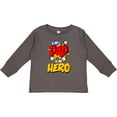 thumbnail image 3 of Inktastic Dad is My Hero Boys or Girls Long Sleeve Toddler T-Shirt, 3 of 5