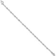 thumbnail image 2 of 14K White Gold Diamond Bracelet (Width 5) (Length 7) - Jbsp, 2 of 5