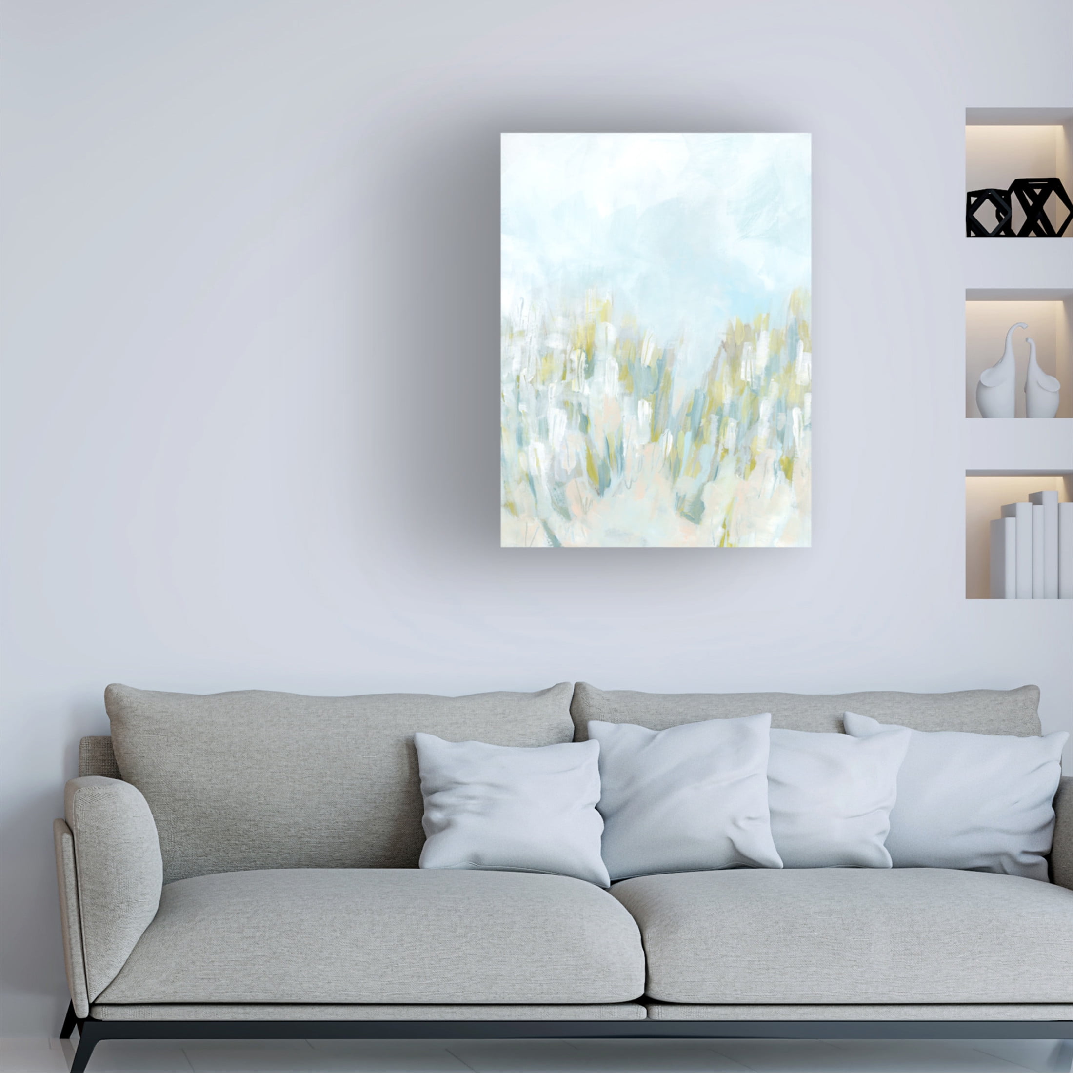 Trademark Fine Art June Erica Vess  Sea Grasses II Canvas Wall Art
