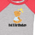 thumbnail image 4 of Inktastic 1st Birthday 1 Year Old Boy Bear Boys Baby Bodysuit, 4 of 5