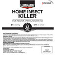 Eliminator Home Insect Killer, 128 fl oz, Kills on Contact