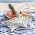 thumbnail image 5 of Outdoor Pillow Cover Eucalyptus Leaf Set of 2 Waterproof Throw Pillowcases Watercolor Spring Green Plant Decorative Patio Furniture Pillows for Couch Garden Indoor & Outdoor Use, 5 of 9