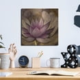 thumbnail image 6 of Luxe Metal Art 'Flowers of Life' by Tanya Mavric, Metal Wall Art, 12"x12", 6 of 9