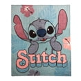 thumbnail image 1 of Disney Lilo & Stitch Curly Fur Throw, 50" x 60", 1 of 6