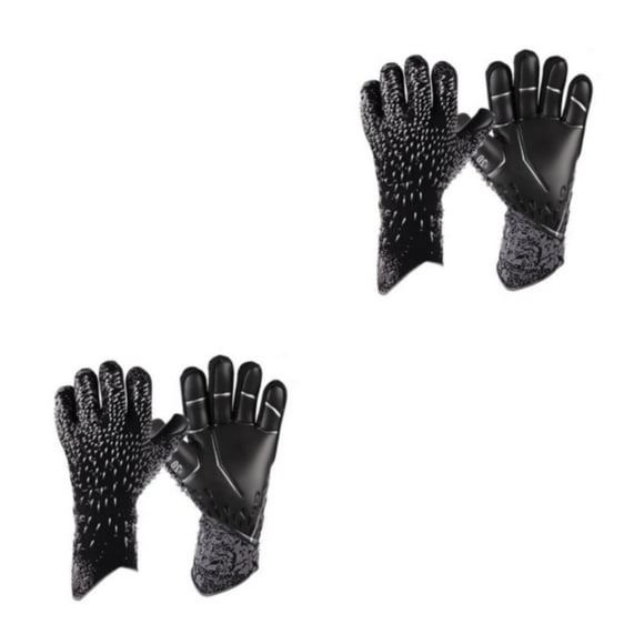 Guantes de portero Advancent para niños y adultos talla 6/7/8/9/10 negro Adulto 9 2Conjunto