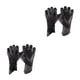 thumbnail image 4 of Guantes de fútbol Advancent kit de portero tamaño Falcon 2piezas negro Infantil 7, 4 of 6