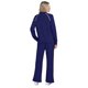 thumbnail image 4 of Conjuntos de Salón para Mujer, Conjuntos de 2 Piezas para Otoño, Pantalones Anchos, Conjuntos A Juego, Ropa de Mujer Azul Oscuro XL, 4 of 8