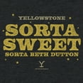 thumbnail image 2 of Women's Yellowstone Sorta Sweet Sorta Beth Dutton  Racerback Tank Top, 2 of 4
