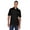 Black, variant on North End 88632 Men's Recycled Polyester Performance Pique Polo-Night-S