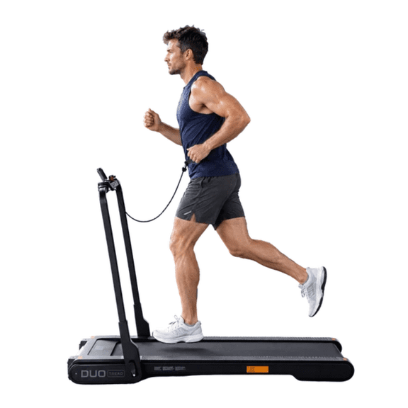 Echelon DuoTread Multi-Speed Folding Treadmill for Walking and Running