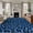 Blue, variant on Round Rugs 5Ft, Green Leopard Print Round Area Rug Washable Indoor Throw Carpet, Farmhouse Abstract Animal Patterned Soft Non Slip Circle Rug for Cabinet Bathroom Home Decor Aesthetic