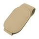thumbnail image 3 of Clip para gafas de coche, organizador de visera para billetes y efectivo. Beige, 3 of 9