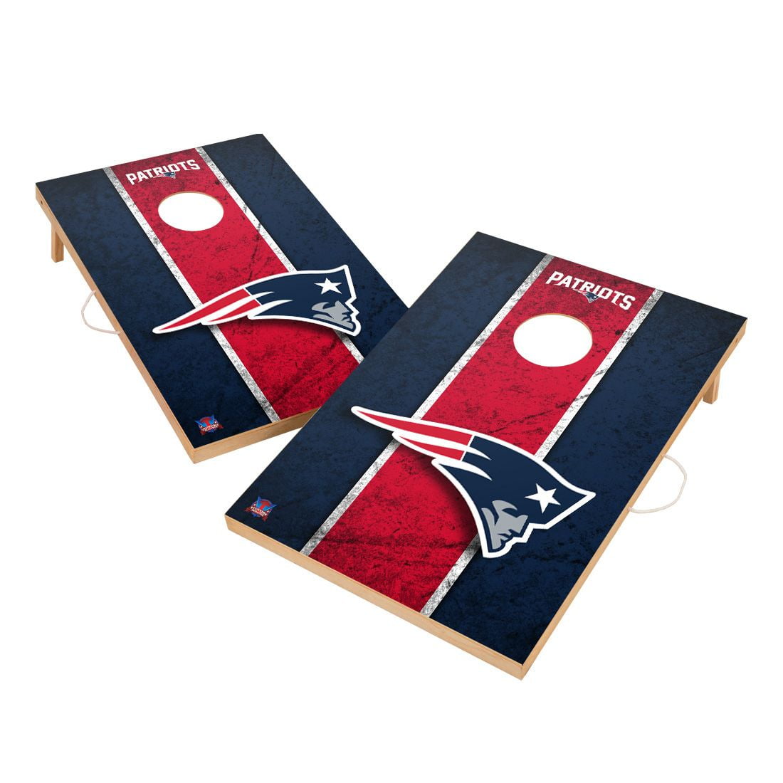 New England Patriots 2' x 3' Vintage Cornhole Board Set - Walmart.com