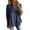 Navy, variant on Women's Capris Sleeve T-Shirt Summer Fashion Round Neck Lace Patchwork Tops Loose Fits Casual Tee Daily Wear ,White,M