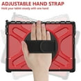 thumbnail image 7 of XYX Case for 13 inch Microsoft Surface Pro 8 (2021 Release), 360 Rotating Heavy Duty Shockproof Cover with Kickstand and Hand Strap (Red), 7 of 7