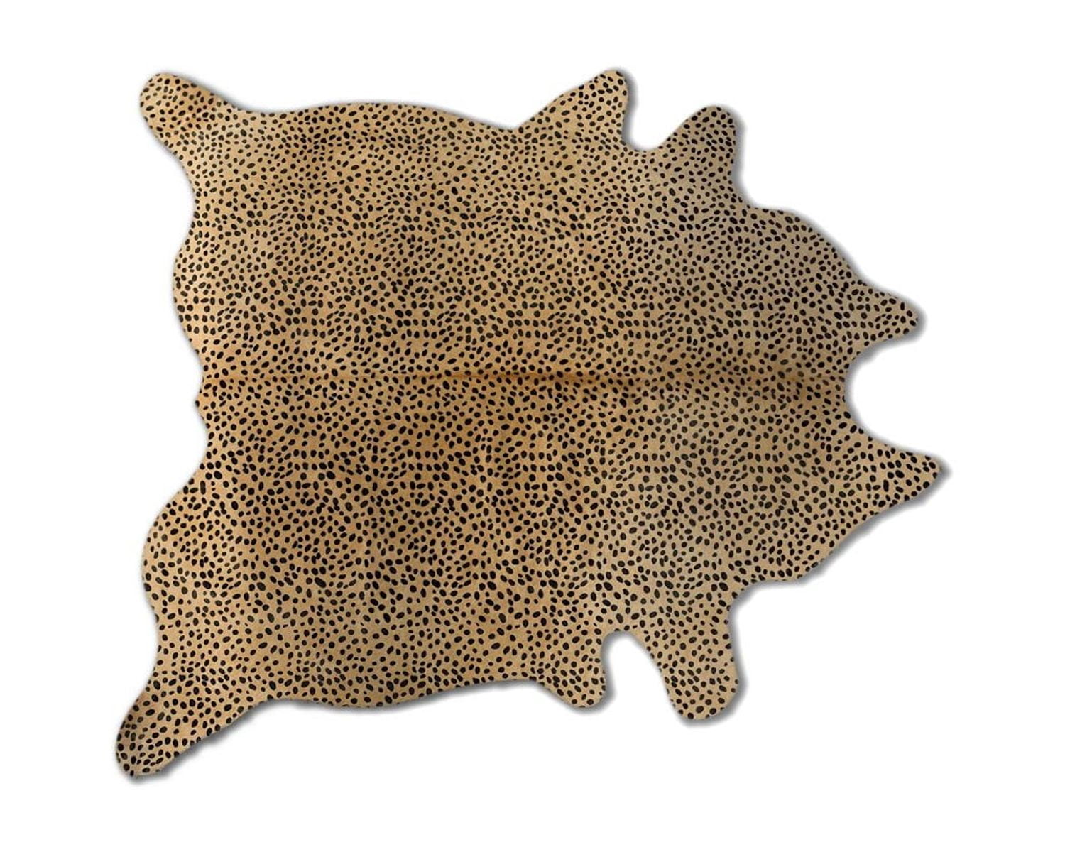 TOGO ANIMAL PRINT COWHIDE RUG - ZEBRA/LEOPARD/TIGER/CHEETAH - 5' X 7'