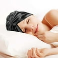 thumbnail image 4 of Adjustable Silk Satin Sleep Cap for Men and Women with Multiple Advantages like Reducing Hair Friction and Suitable for Various Hairstyles and Scenarios, 4 of 6