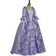 thumbnail image 2 of Women's 18th Century Rococo Dress Marie Antoinette Pink Princess Dress Court Ball Gown, 2 of 10