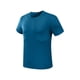 thumbnail image 3 of Ceisia Men's Slim Fit Short Sleeve Crew Neck Athletic T-shirt Quick Dry Solid Color Workout Top Navy L Gifts, 3 of 6