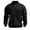 Black, variant on Migroa Half Zip Sweatshirt Outdoor Running, Men's Half Zip Long Sleeve Sweatshirt, Casual Sporty Pullover for Fall Winter Outdoor Running, Fleece Lined Top Mens Fleece Lined Sporty Top Outdoor