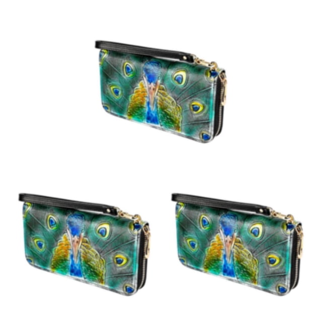 Minnieouse Monedero de cuero para mujer, Clip para fotos, elegante bolsillo para tarjetas, carpeta para pasaporte, billetera, regalo de Type1 NO1