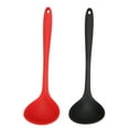 thumbnail image 2 of Silicone Soup Ladle, Comfortable Grip Silicone Ladle Saving Space  for Home Kitchens for Restaurants, 2 of 7