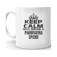 thumbnail image 2 of FIAT PININFARINA SPIDER Keep Calm and Drive Coffee Tea Ceramic Mug Office Work Cup Gift 11 oz, 2 of 3
