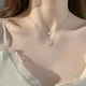 thumbnail image 5 of Collar de Mariposa Sunnimix Cadena de Clavícula Brillante, 5 of 8