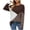 Coffee, variant on Lilgiuy Women's Long Sleeved Round-neck Patchwork Color Sweater Casual Pullover Top,Khaki,8(L) Winter Dresses for 2022