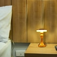 thumbnail image 3 of Wovilon Light And Luxury Restaurant Bar Table Lamp Romantic Bedroom Atmosphere Lamp Usb Charging Nightlight, 3 of 5