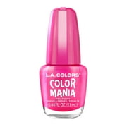 L.A. COLORS Color Mania Nail Polish, Weekendz, 0.44 fl oz
