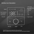 thumbnail image 3 of Smart Thermostat With Knob Design, LCD Color Display Panel For  Room, Underfloor Heating System, 3 of 8