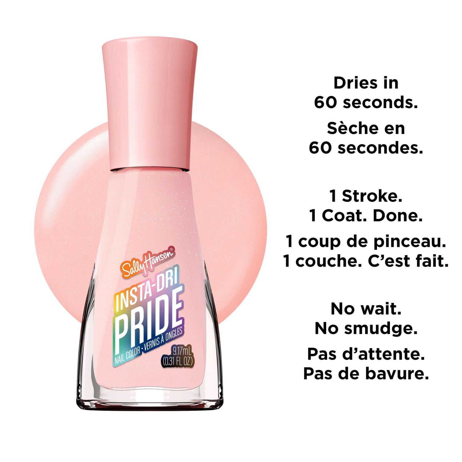Insta-Dri X Pride, Quick Dry, Long Lasting, Streak-Free Shine Nail Polish