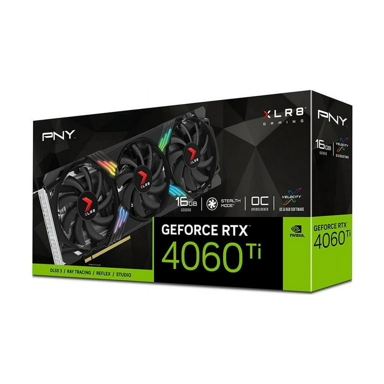 新品 RTX 4060 Ti 16GB PNY Amazon.com: PNY GeForce RTX™ 4060 Ti 16GB XLR8 Gaming Verto