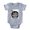 Heather Grey, variant on CafePress - Cute Element Selenium Se - Cute Infant Baby Football Bodysuit