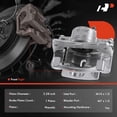 thumbnail image 2 of A-Premium Disc Brake Caliper Assembly with Bracket Compatible with Lexus CT200h Toyota Prius Prius Plug-In Prius Prime 2010-2018 Front Passenger Side, 2 of 5