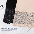thumbnail image 4 of Pantalones de seguridad para mujer, de encaje antideslizante, de talla grande, para niñas gordas, de color negro, de tres puntos, ajustados, de seguridad, 4 of 5