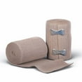 thumbnail image 1 of 5' Feet x 4" inch Elastic Compression Wrap Bandage w/ Clips, 2 Rolls, 1 of 1