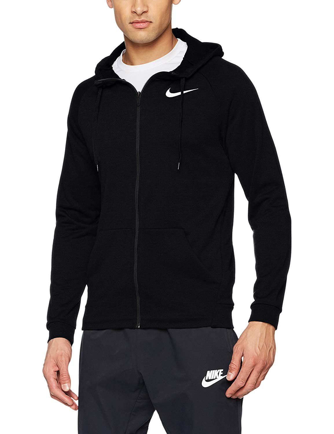 Nike - nike lightweight full-zip fleece hoodie - men's - Walmart.com ...