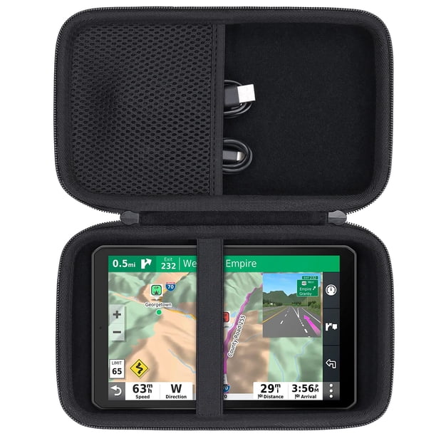 Estuche rígido para GPS de coche Aenllosi compatible con Garmin de 8"