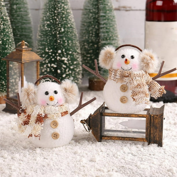 Mesa MuÃ±ecos De Navidad Para La Sala Onlyliua Para Interior