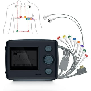 CONTEC TLC5000 ECG Holter 12 Channel 24h EKG Monitor PC Software Analyzer  FDA&CE
