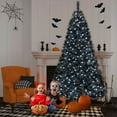 thumbnail image 2 of Árbol de Halloween Costway 240 cm 860 puntas de ramas agujas de pino esmeriladas 450 luces LED blancas, 2 of 4