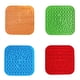 thumbnail image 4 of Almohadilla de silicona para lamer Almohadilla para lamer para perros Baño de mantequilla de maní Comedero para lamer de alimentación lenta Alfombrilla para lamer para gatos Alfombrilla para lamer par, 4 of 5