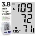 thumbnail image 4 of Tensiómetros OVUTEK para uso doméstico, compatibles con FSA y HSA. Brazalete grande con 240 memorias para 2 usuarios. Tensiómetro de brazo. Monitor de presión arterial preciso con baterías y cable tip, 4 of 5