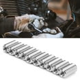 thumbnail image 1 of Thread Repair Sleeve, 10Pcs Insert Nut 303 Stainless Steel Durable  For   For Automobile For Aviation For Computer, 1 of 8